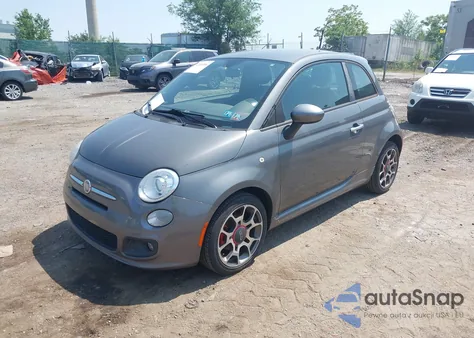 2012 Fiat 500 Sport z USA, uszkodzony, nr VIN 3C3CFFBR8CT304103